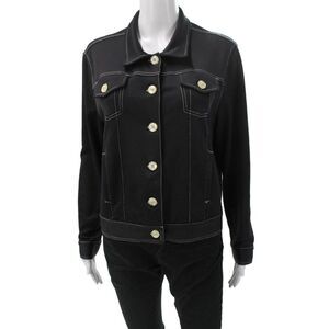 Buki Women Basic Jacket Black Button Size S